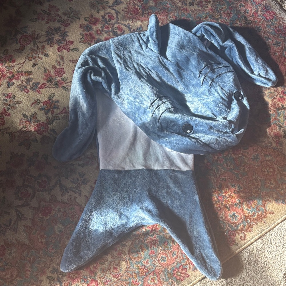TRADED BOGO shark onesie